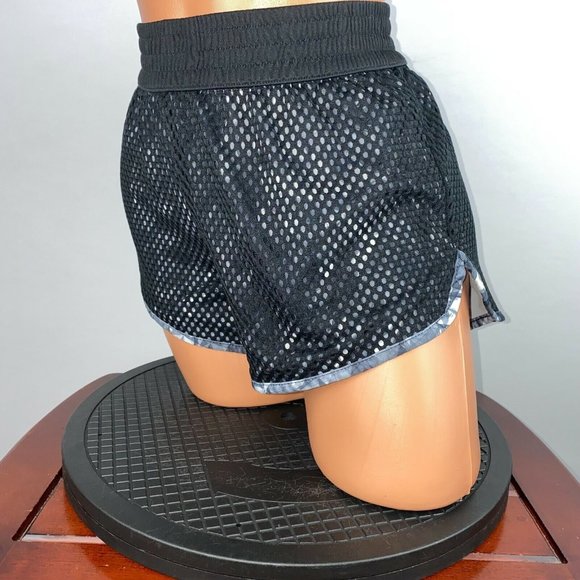 C9 By Champion M Mesh Overlay Activewear Pull On Elastic Waist Shorts - Picture 3 of 12